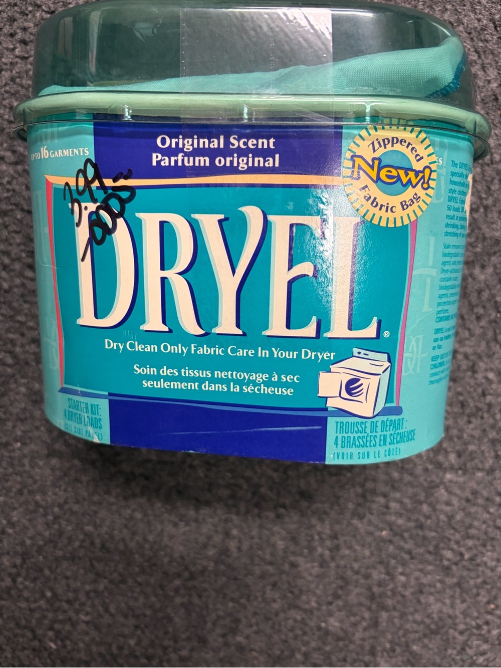 2001 Dryel Starter kit original formula NEW - Picture 2 of 6